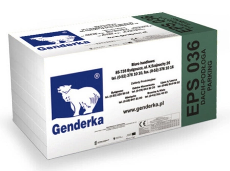 Styropian EPS 150 036 Dach-podłoga-parking Genderka