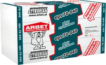 Styropian fasadowy Arbet EPS 70-040
