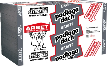 Styropian Arbet Dach/Podłoga Grafit EPS 60 031