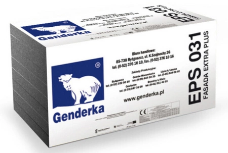 Styropian grafitowy EPS 031 Fasada Extra PLUS Genderka