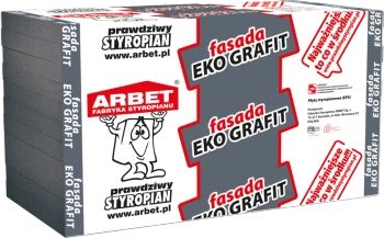 Styropian fasadowy Arbet Fasada Grafit EKO 033