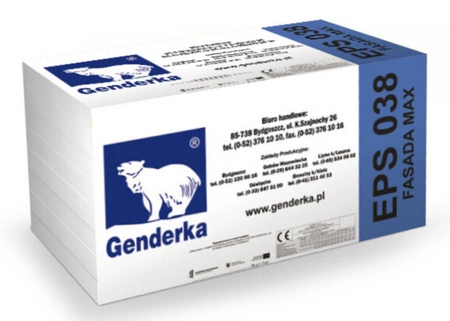 Styropian EPS 038 Fasada MAX Genderka