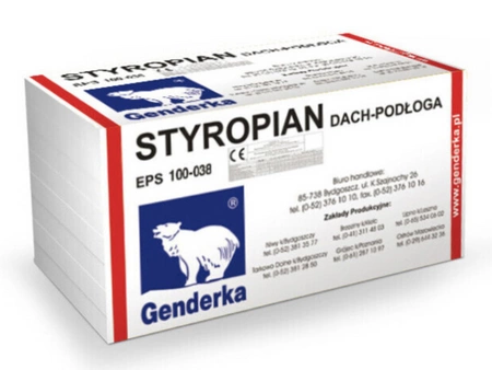 Styropian EPS 100 036 Dach-podłoga Genderka