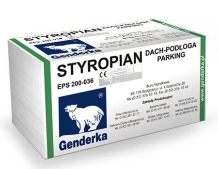 Styropian EPS 200-034 Dach-Podłoga-Parking Genderka