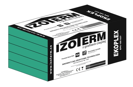 Styropian fundamentowy EPS 100 037 Ekoplex Izoterm