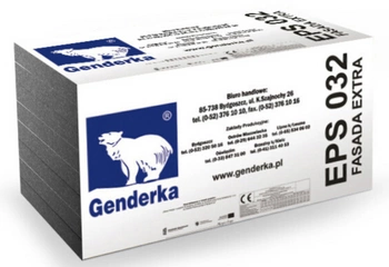 Styropian grafitowy EPS 032 Fasada Extra Genderka