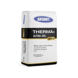 Biały klej hybrydowy do wykonania warstwy zbrojącej Arsanit THERMA+ULTRA-GEL WHITE