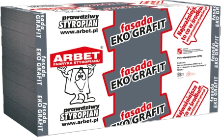 Styropian fasadowy Arbet Fasada Grafit EKO 033