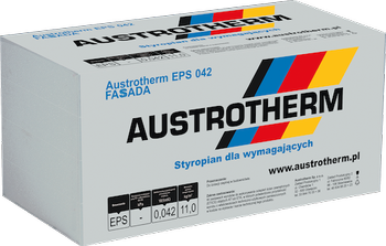 Austrotherm eps 040 fassada cena